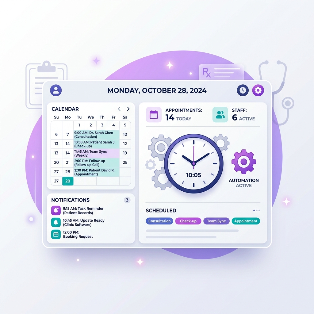 Como Organizar a Rotina de uma Clínica com Automações